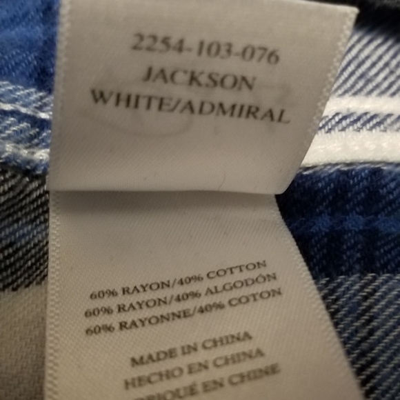 Rails Blue Plaid Jackson Top - Picture 3 of 3